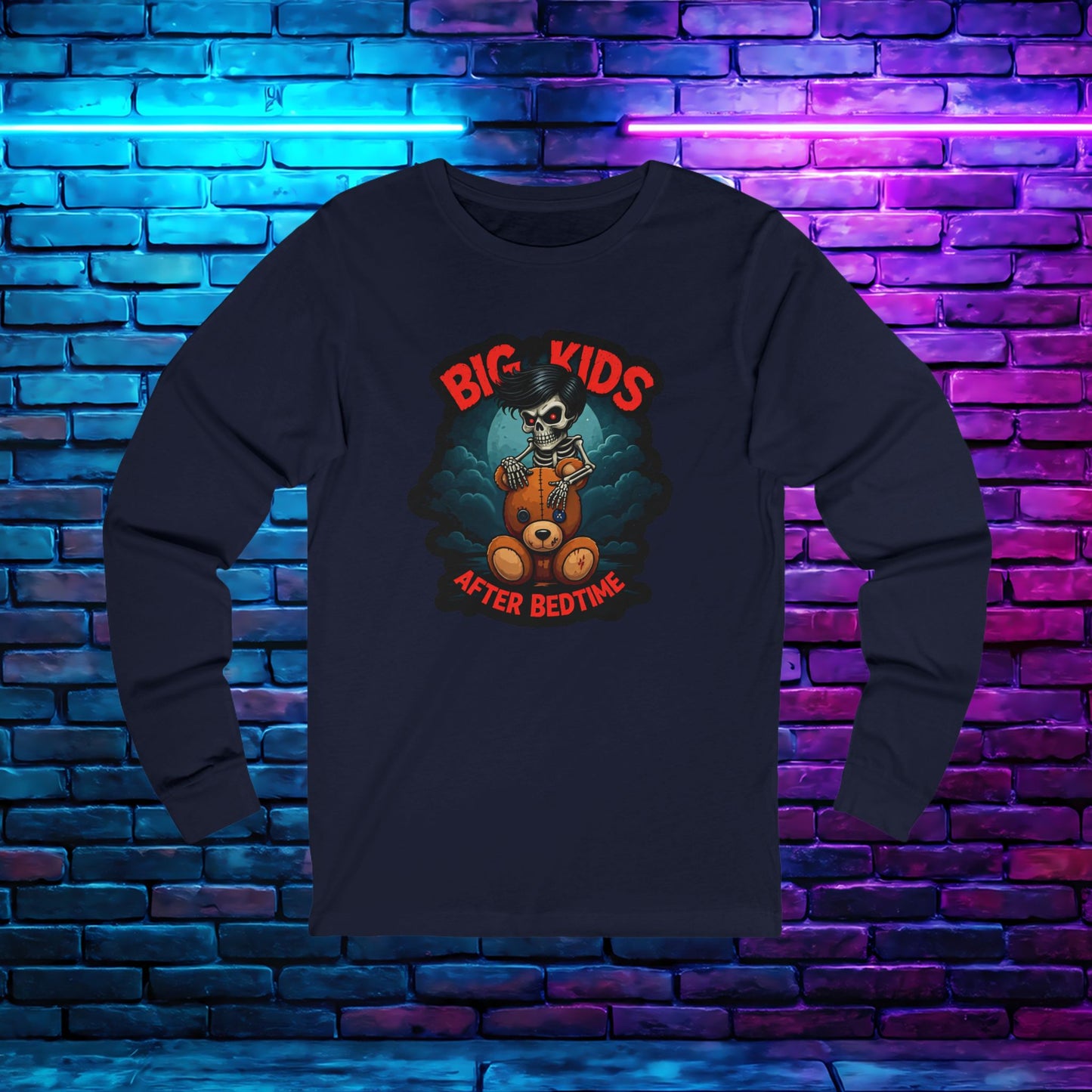 Jim's Hair Unisex Long Sleeve Tee
